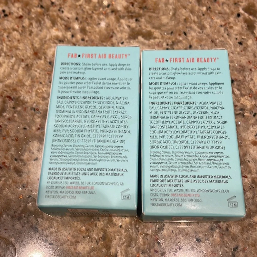 NEW First said Beauty Bronze+Glow Drops